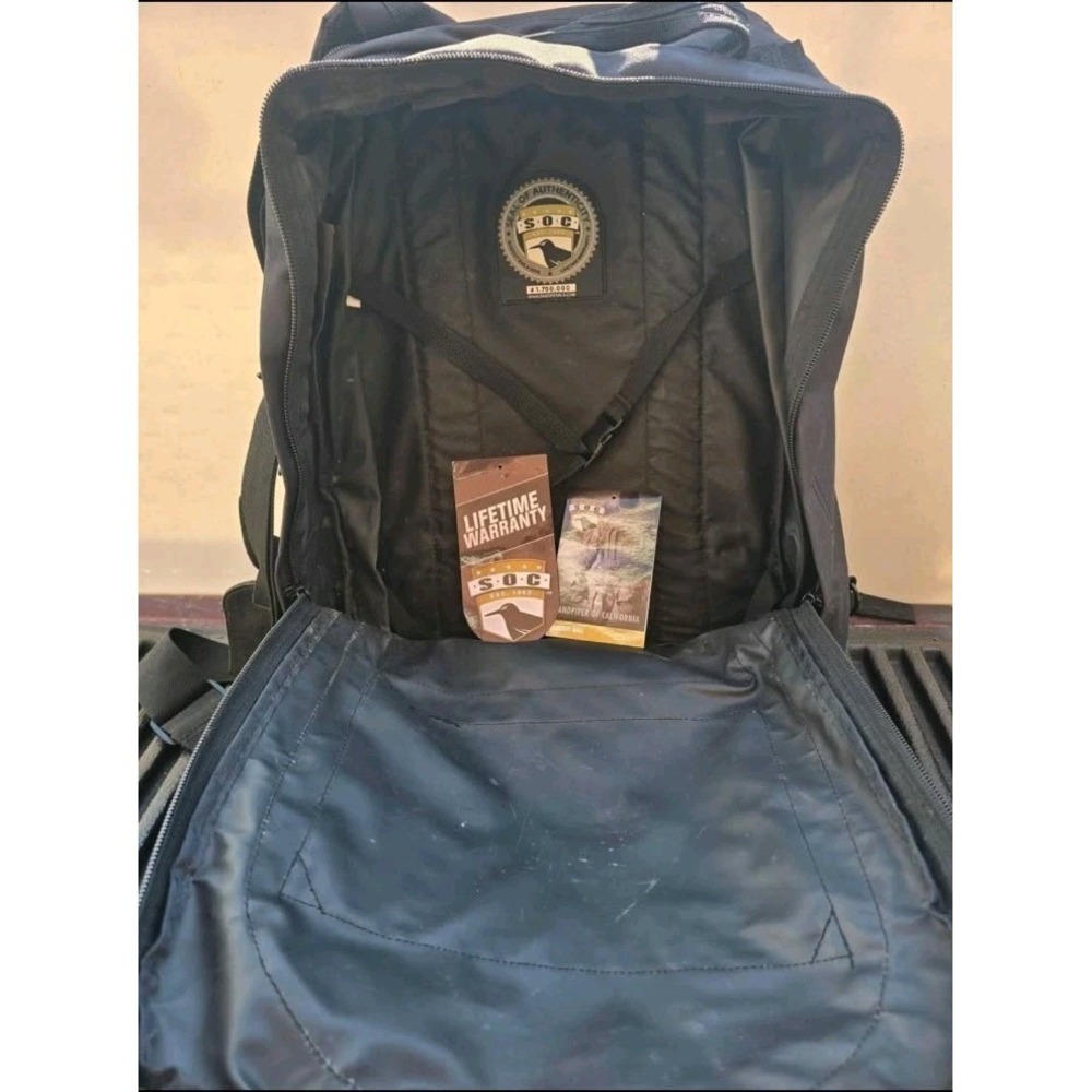 Sandpiper of California S.O.C. Bugout Bag Black Tactical‎ Deployment
